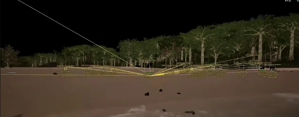 The Isle night beach ESP screenshot